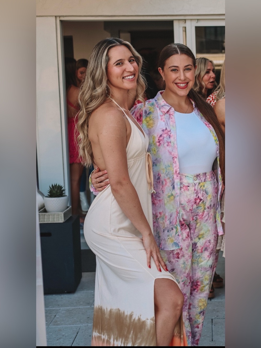 Mora boutique maxi dress shell detailing